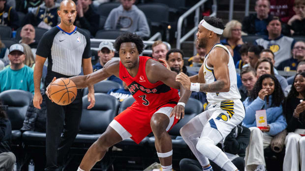 Bruce Brown OG Anunoby Indiana Pacers Toronto Raptors